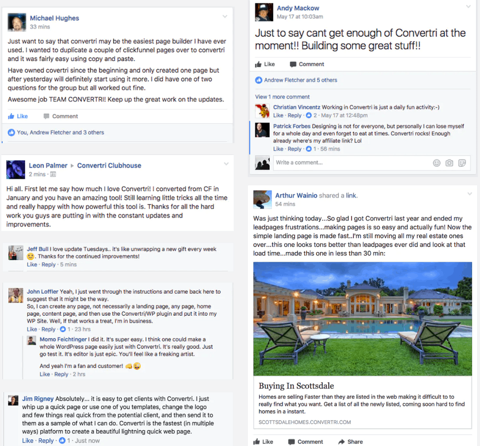 convertri testimonials