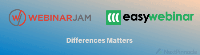 WebinarJam and EasyWebinar Difference