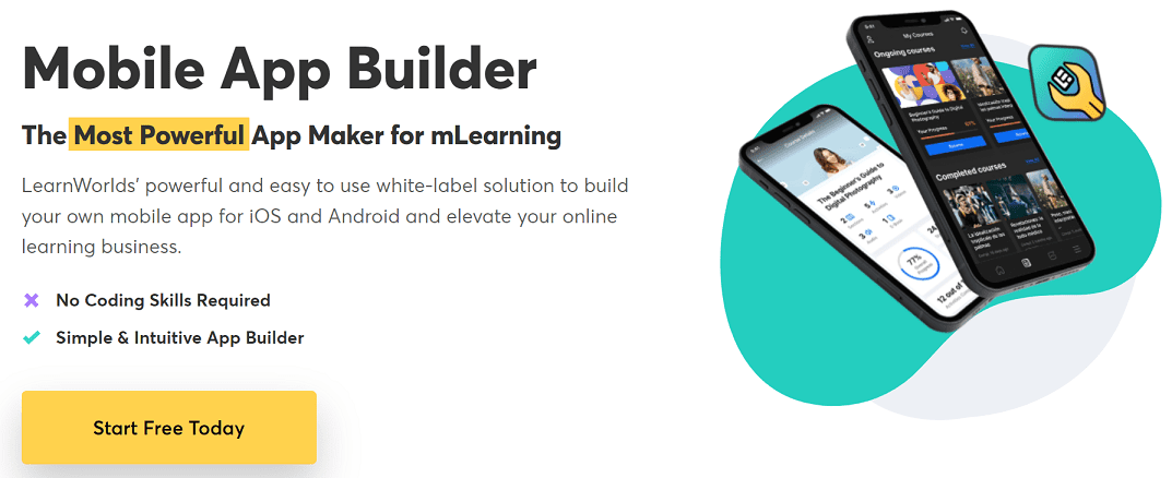 LearnWorlds Mobile App Builder